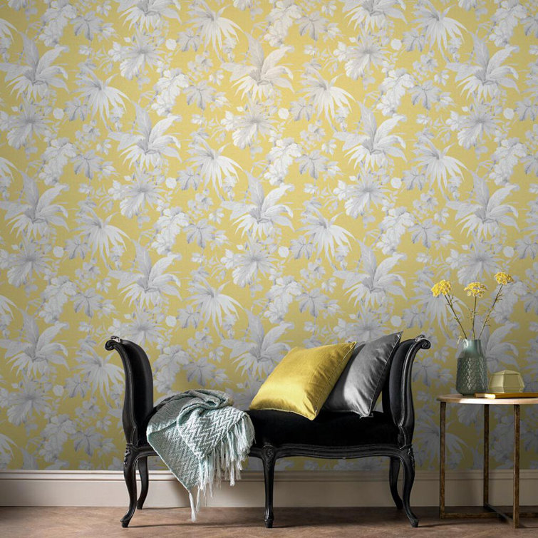 Graham & Brown Eden Floral Wallpaper Double Roll Perigold
